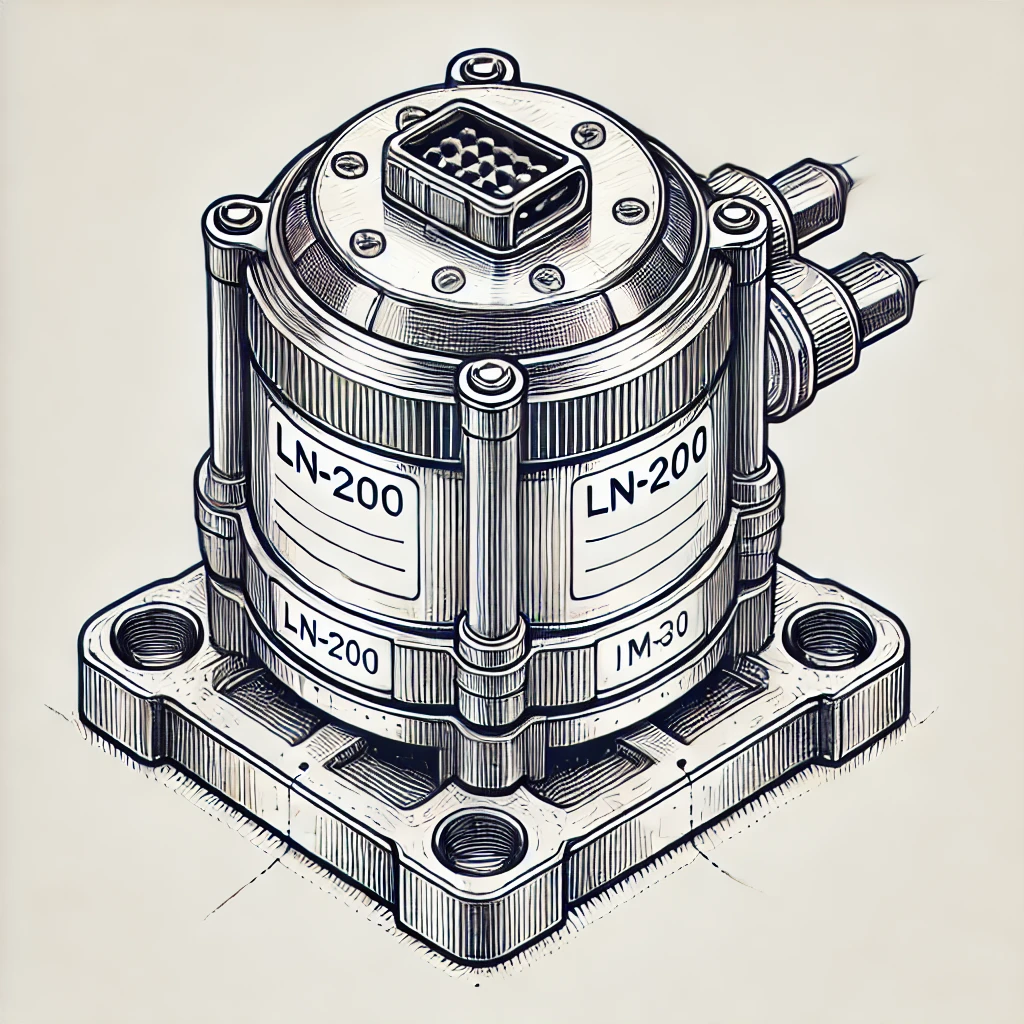 LN-200 IMU Line Art